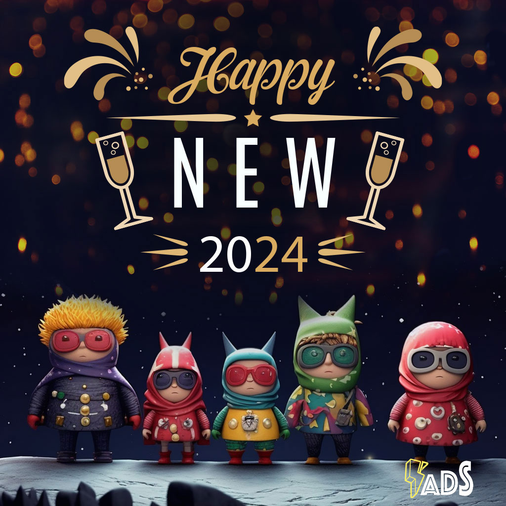 happy pads new year 2024